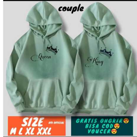 sweater couple / hoodie couple / switer couple pasangan 2 pcs / hoodie couple pasangan 2 / jaket cou