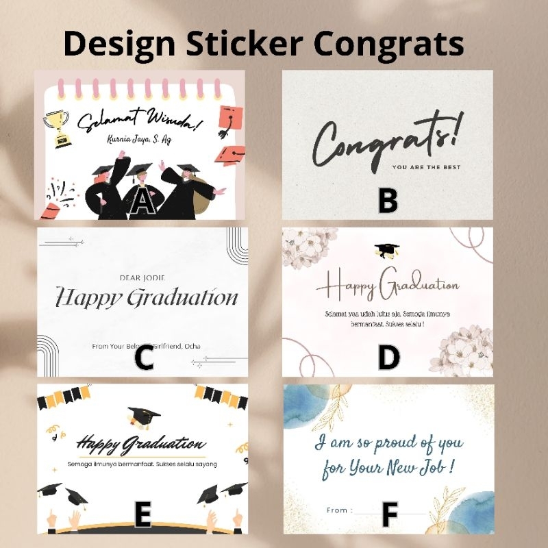 

Upgrade ganti Sticker Custom Hampers Gift Snack Box ( Pilih design sesukamu )