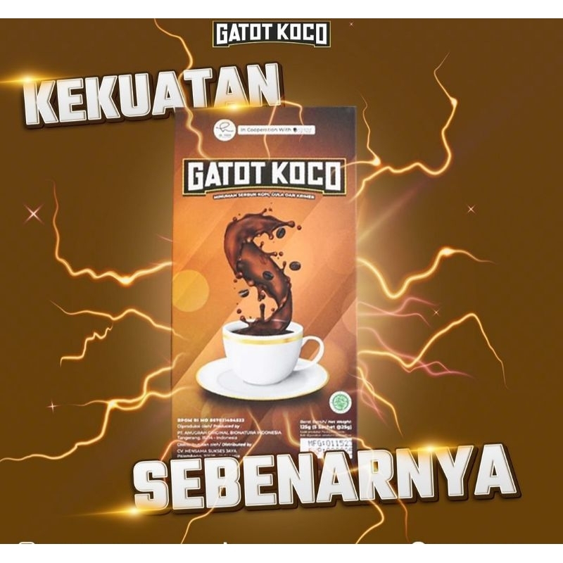 

dR Hen - Kopi Gatot Koco By Dr.Richard Lee ( Privasi Aman ) 1 Box isi 5 Sachet BPOM dan HALAL MUI