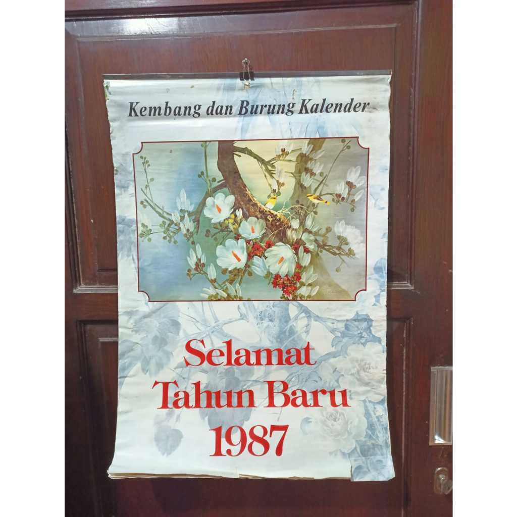 

Koleksi Kalender Tahun 1987 Lawas Jadul Kembang G1