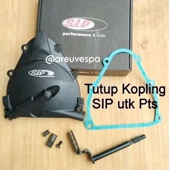 Tutup Kopling Set Forged CNC 2.0 Hitam Utk Smallframe Pts dkk