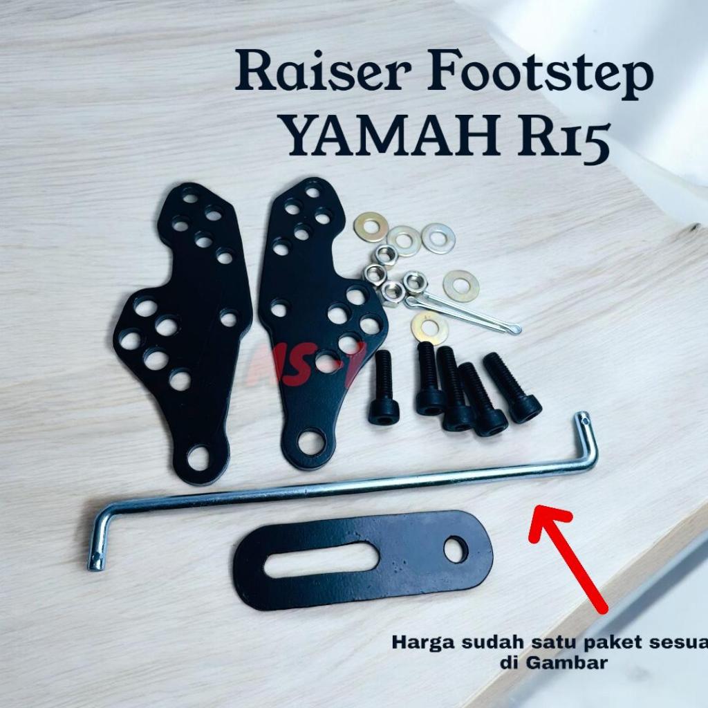 Full Set Bracket Raiser Footstep r15 v3 PNP Underbone