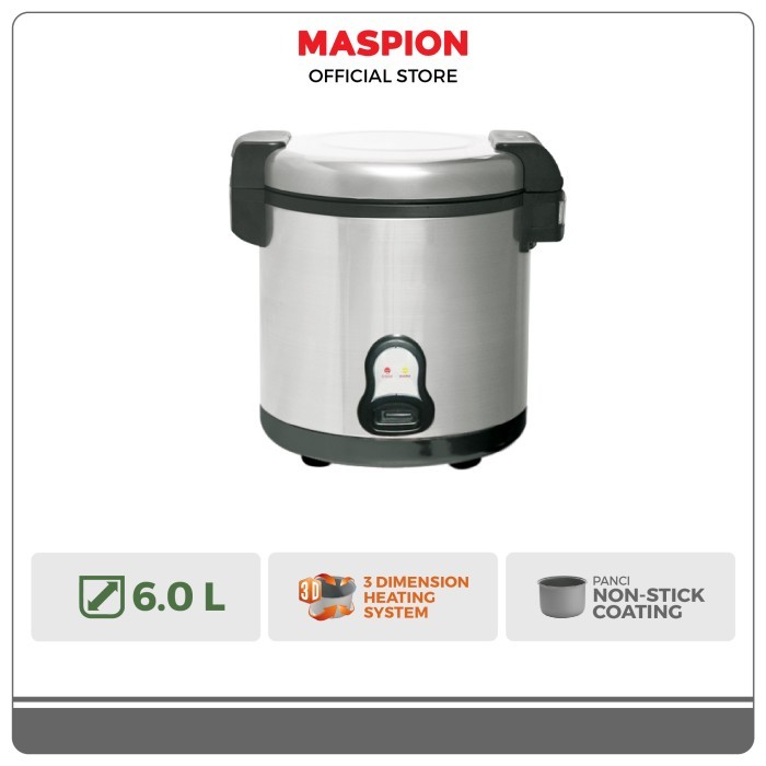 Maspion Magic Com Jumbo 5 Liter MMC4015BS Rice Cooker