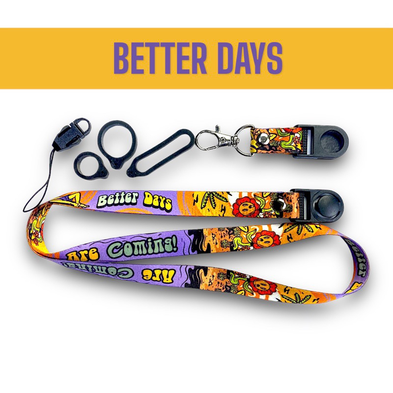 

BETTER DAYS ART LANYARD GANTUNGAN HANDPHONE