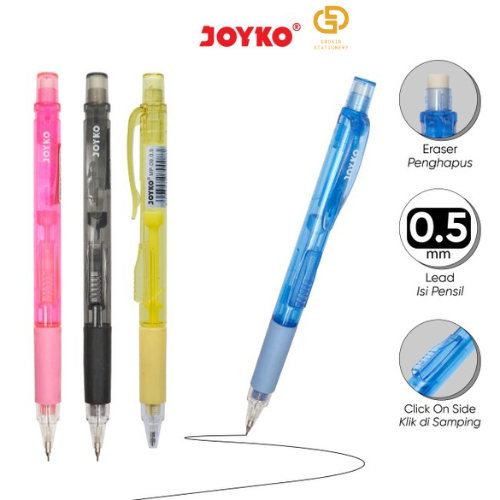 

(1 PCS) Mechanical Pencil Pensil Mekanik Joyko MP-09 0.5 mm