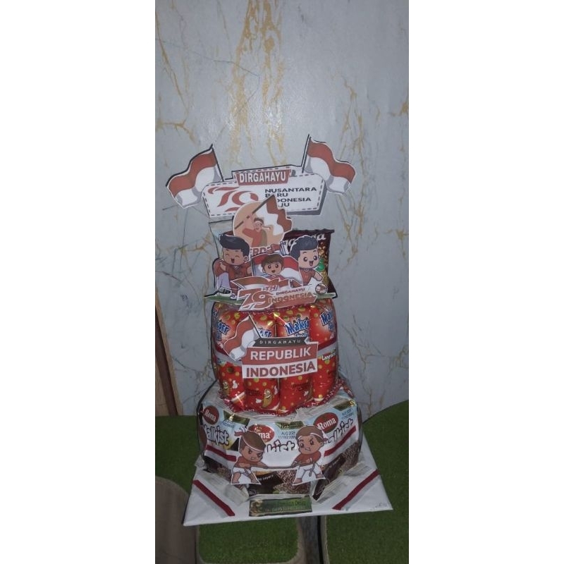 

Snack tower hari kemerdekaan