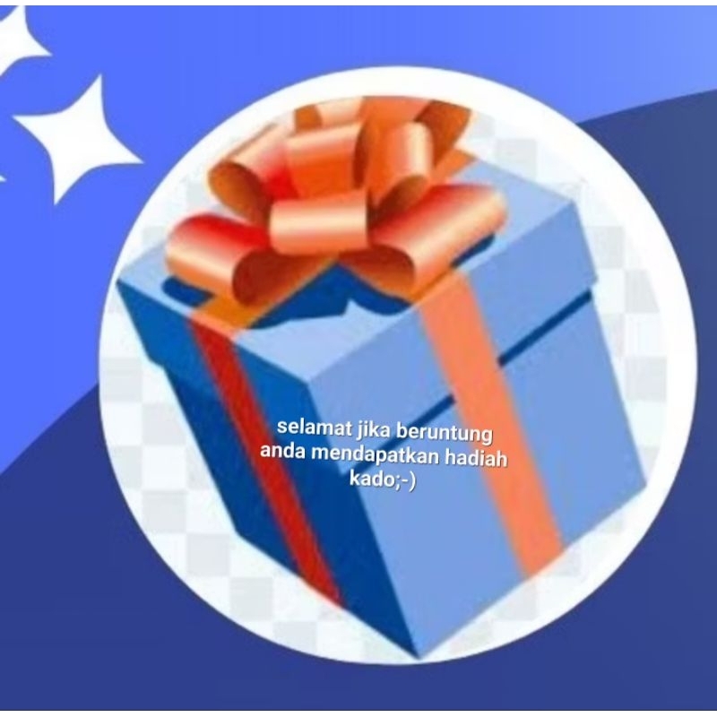 

HADIAH KADO UNTUK KAMU JIKA BERUNTUNG