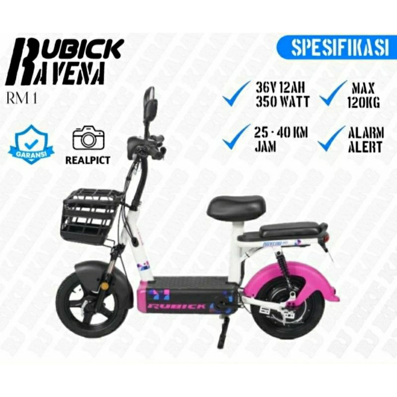 Sepeda Listrik Rubick Ravena RM1 (KSDP)