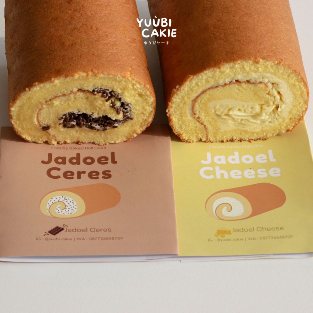 

BOLU GULUNG JADUL CERES / ROLL CAKE - Yuubi Cakie