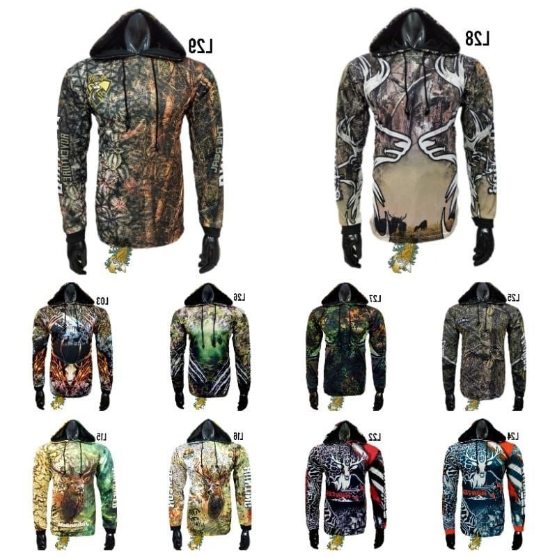 Jersey camoflase ,Kaos berburu ,Baju hunting ,Camo murah