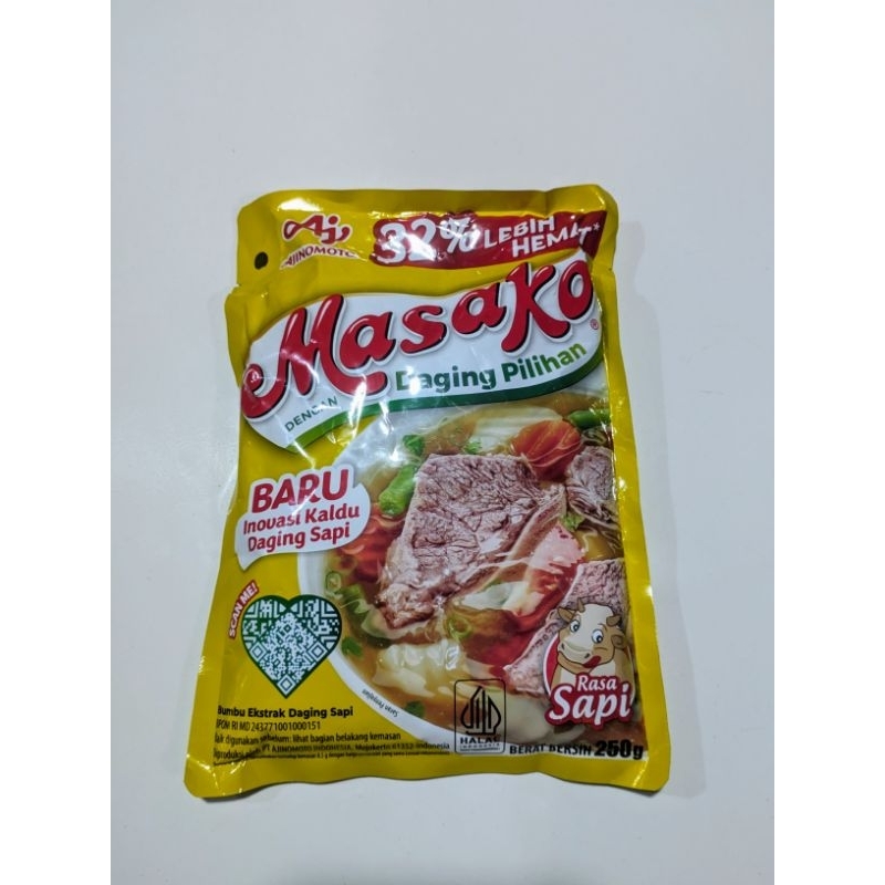 

MASAKO SAPI 250GRAM