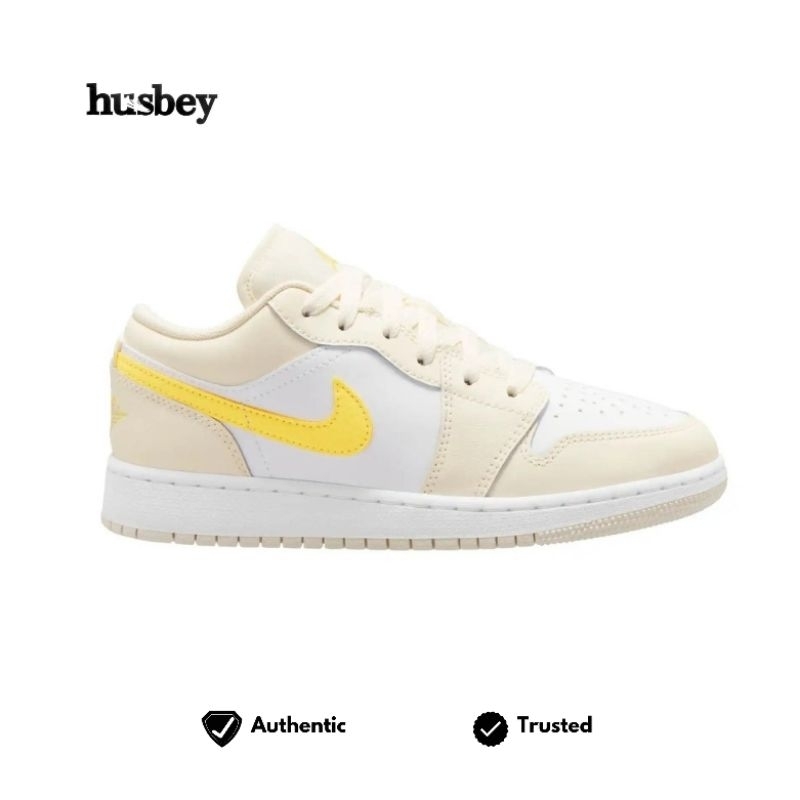 JORDAN 1 LOW CREAM YELLOW GS