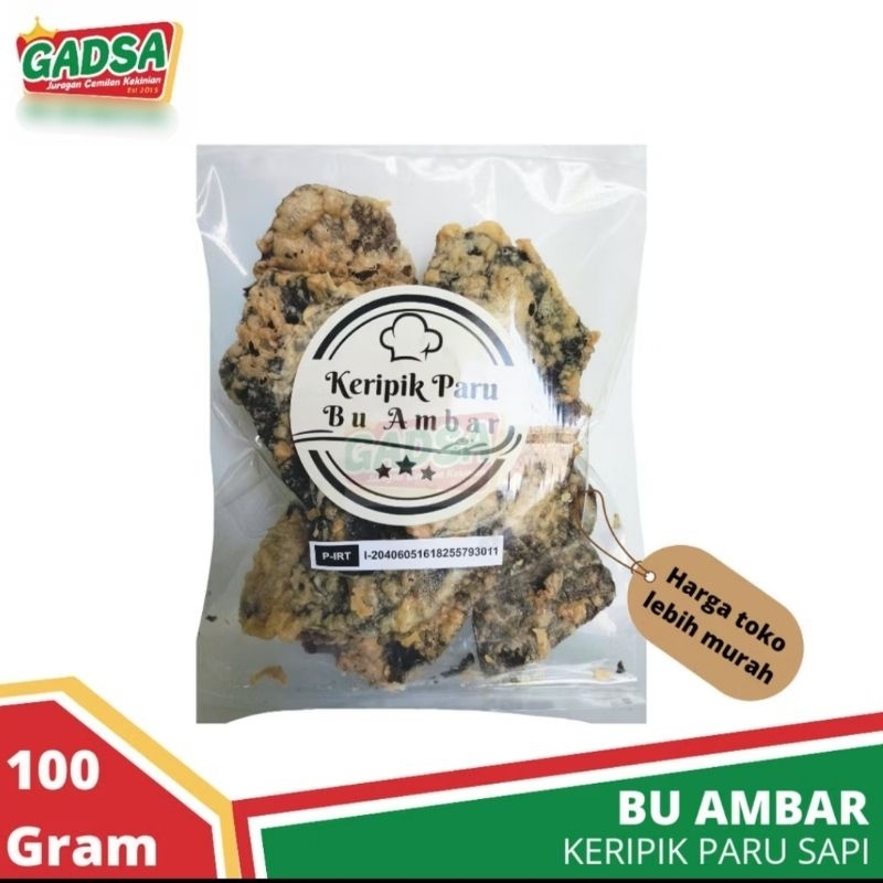 

Keripik Paru Sapi Asli Bu Ambar Renyah Gurih