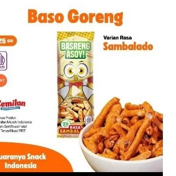 

cemilan viral basreng/baso goreng rasa