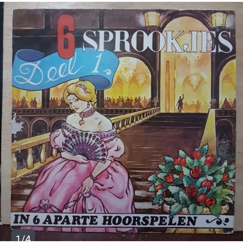 Vinyl Piringan Hitam 12 inch 6 Sprookjes Deel 1