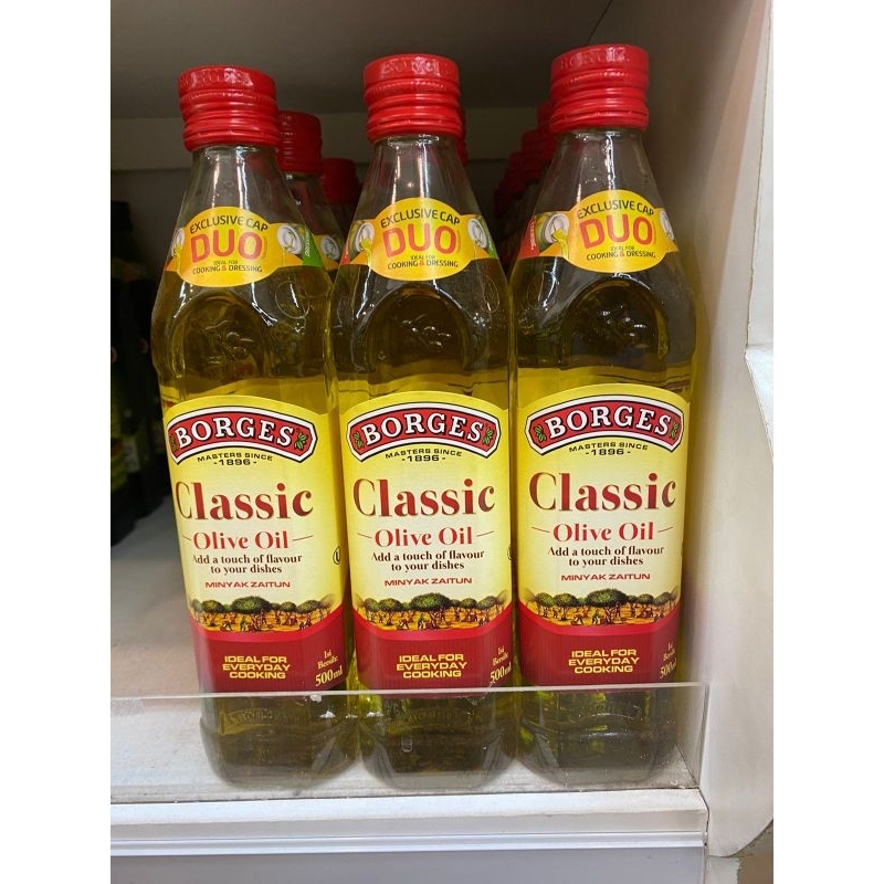 BORGES CLASSIC OLIVE OIL | MINYAK ZAITUN OLIVE OIL 500 ML