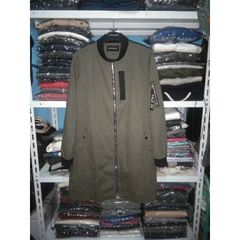 Jaket Parka Bomber Plastic Island