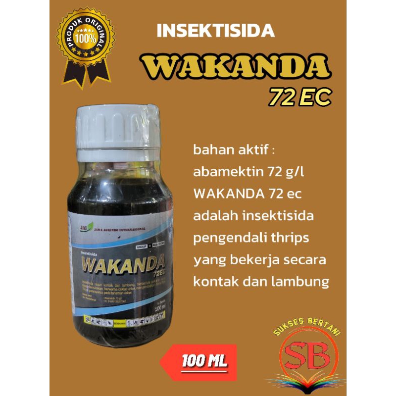 INSEKTISIDA WAKANDA 72 EC - 100 ML