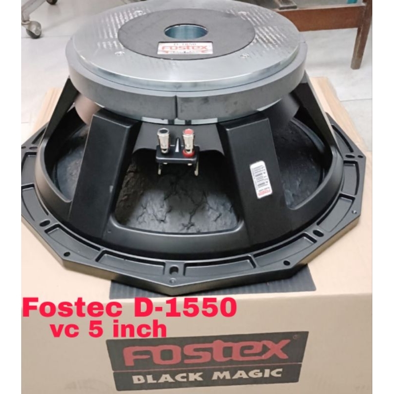 Speaker 15in FOSTEX D-1550 / FOSTEX D1550 vc 5in