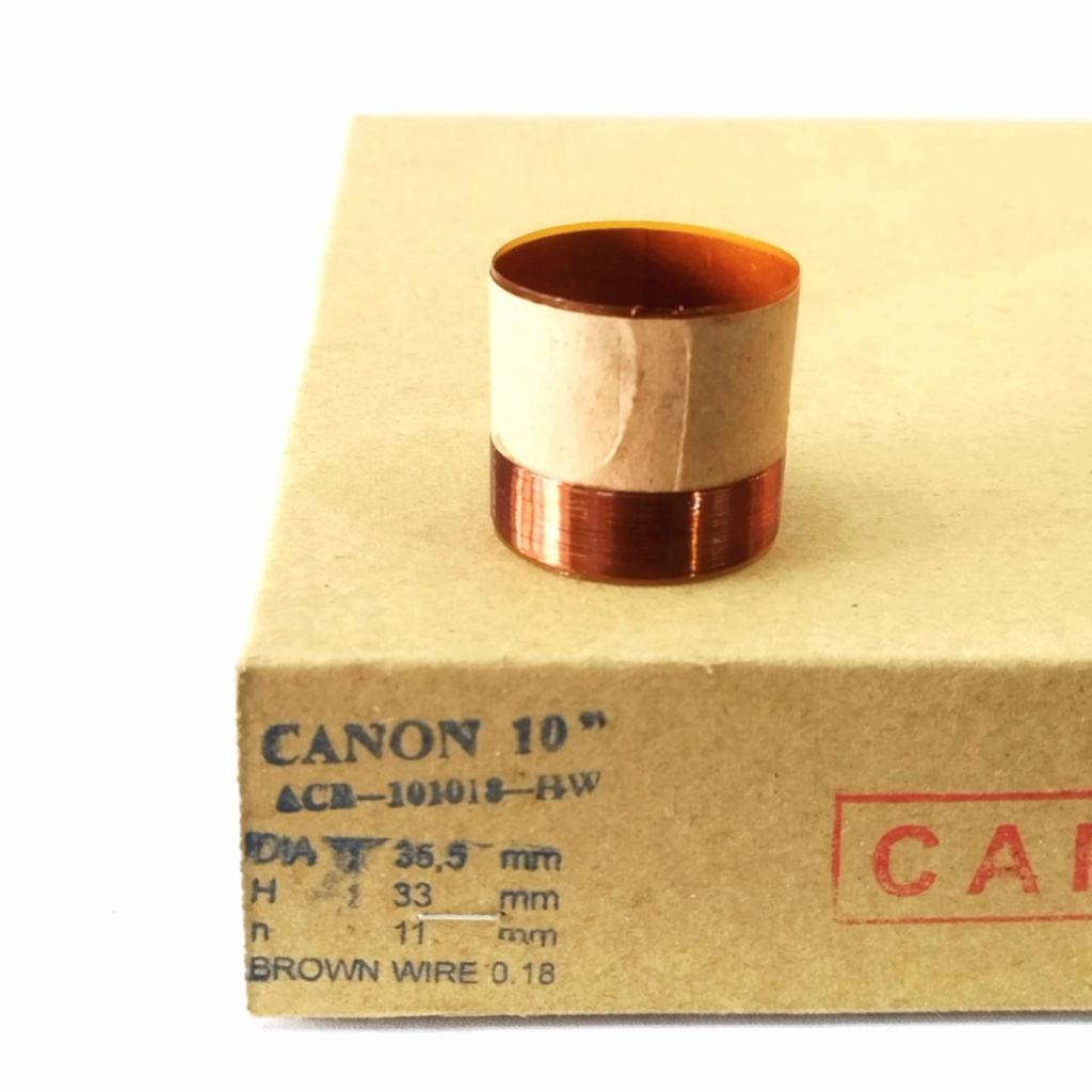 Spool Loudspeaker 10inch Canon Capton