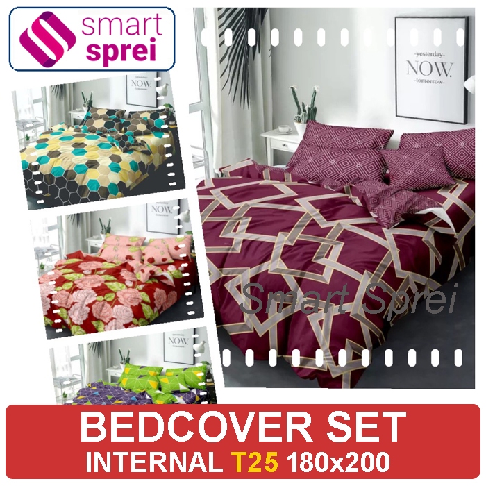 T25 BEDCOVER INTERNAL 180x200 TINGGI 25/ BEDCOVER INTERNAL KING / BEDCOVER KATUN 180x200 T25