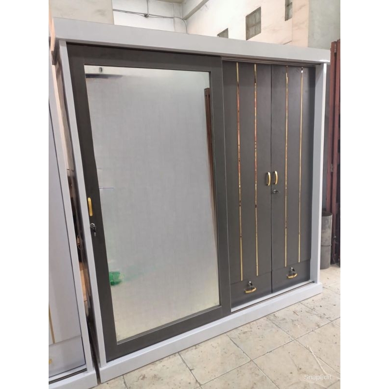 Lemari HPL 4pt/lemari pakaian/lemari serbaguna/lemari baju/lemari tempahan