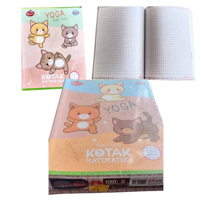 

Buku Matematika/ Buku Kotak isi 100 SIDU