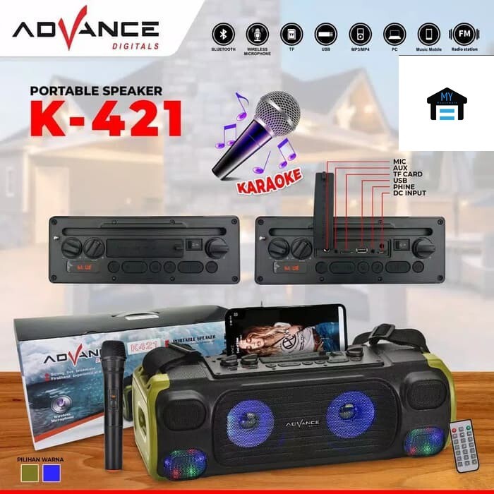 SPEAKER ADVANCE (K421 GREEN)