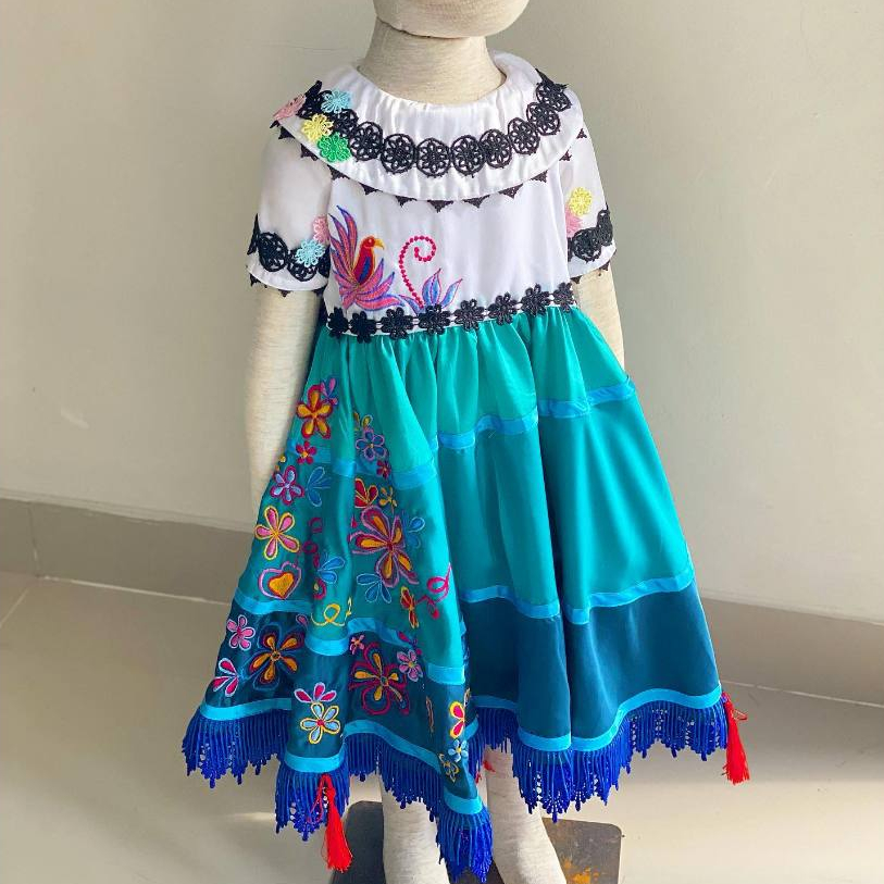 Princess Mirabel Madrigal Dress / Kostum Mirabel Encanto / Gaun Mirabel Madrigal / Kostum Mirabel Ma