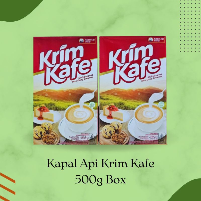 

Kapal Api Krim Kafe 500g box