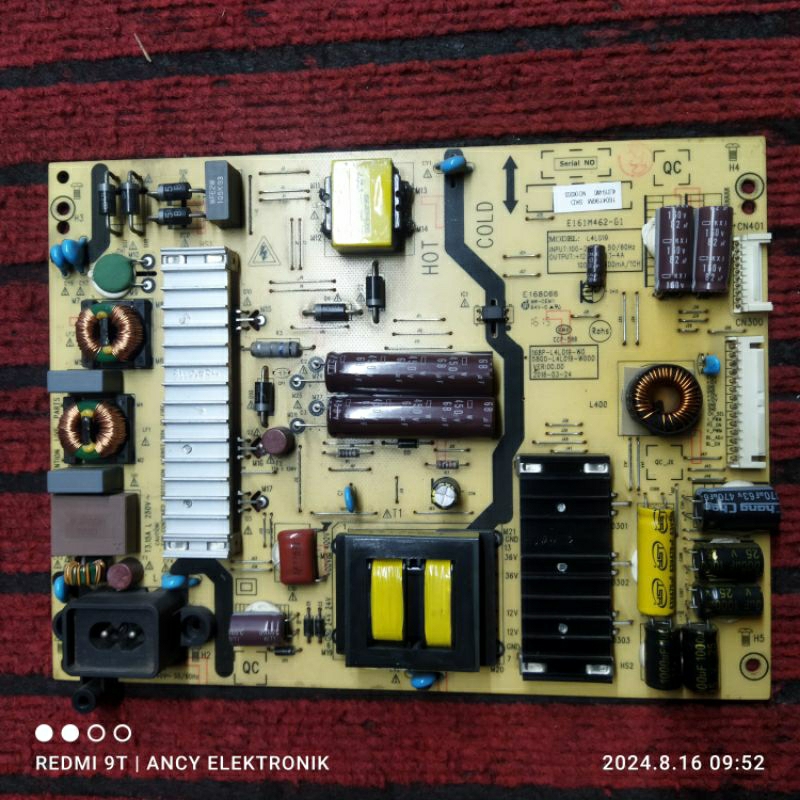 PSU POWER SUPPLY TV PANASONIC TH-43DX400G - TH 43DX400G - TH 43DX400