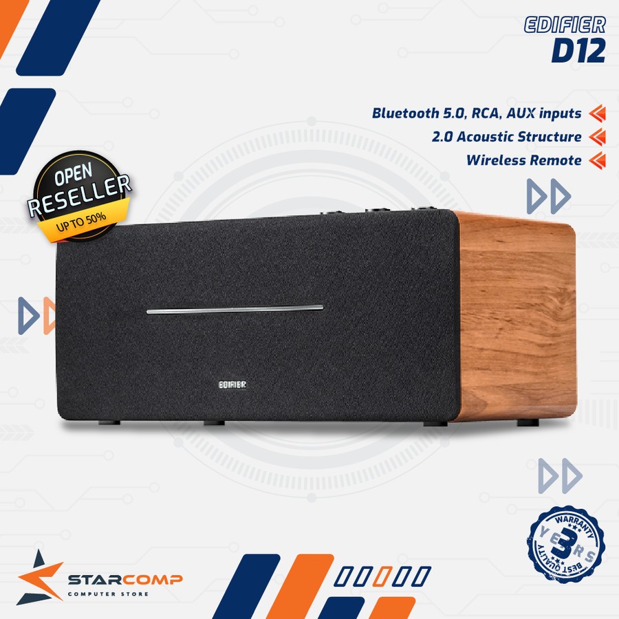 EDIFIER D12 Tabletop Bluetooth Speaker