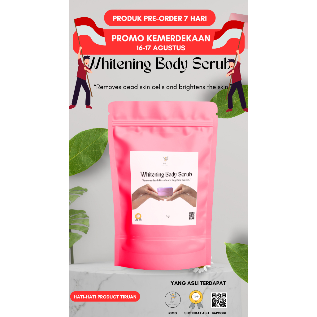 Whitening Body Scrub DC Beauty Care