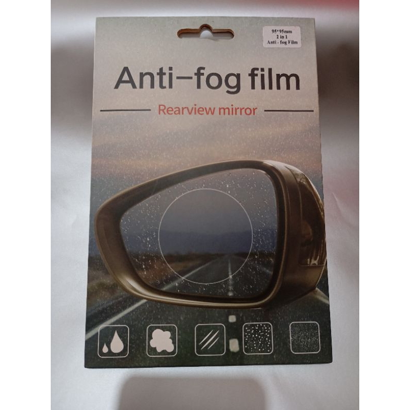 anti fog film,kaca spion mobil/anti embun