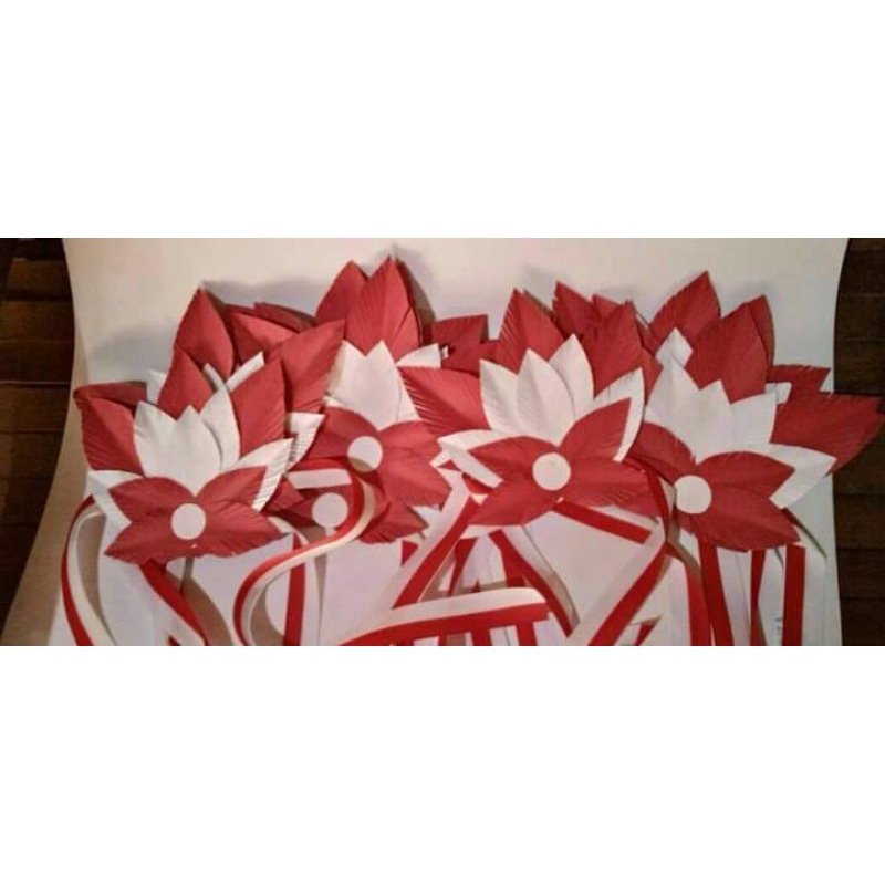 Hiasan kepala merah putih/karnaval