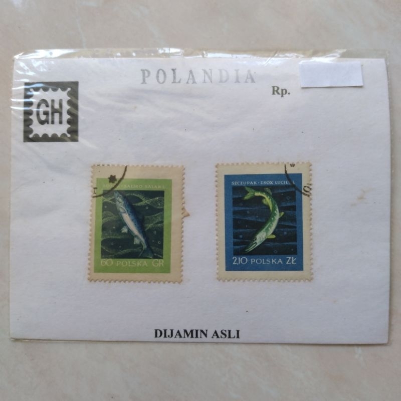 

Prangko Perangko Jadul Polandia 1958 Used Set 2 Pcs Folder - YN1757