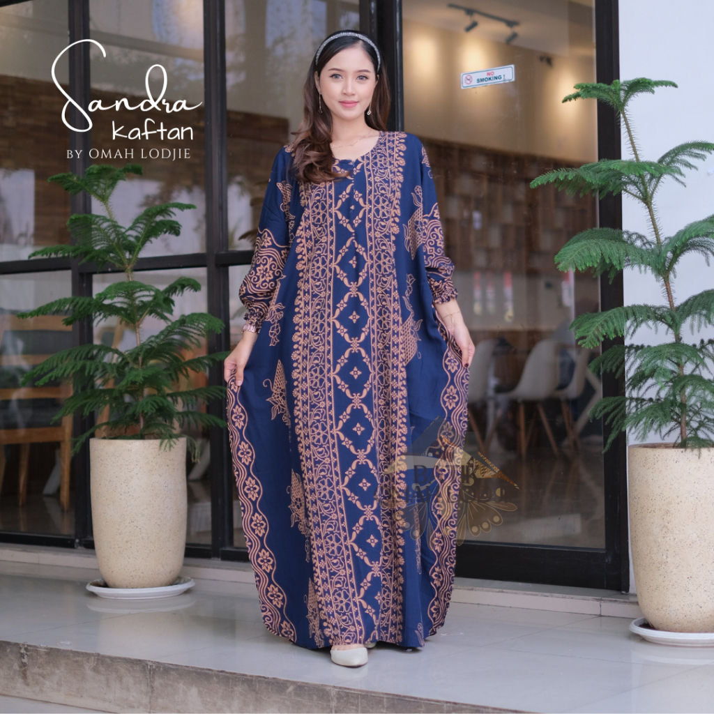 Gamis KAFTAN Jumbo Ukuran Bahan Rayon Premium Ratu Anjani