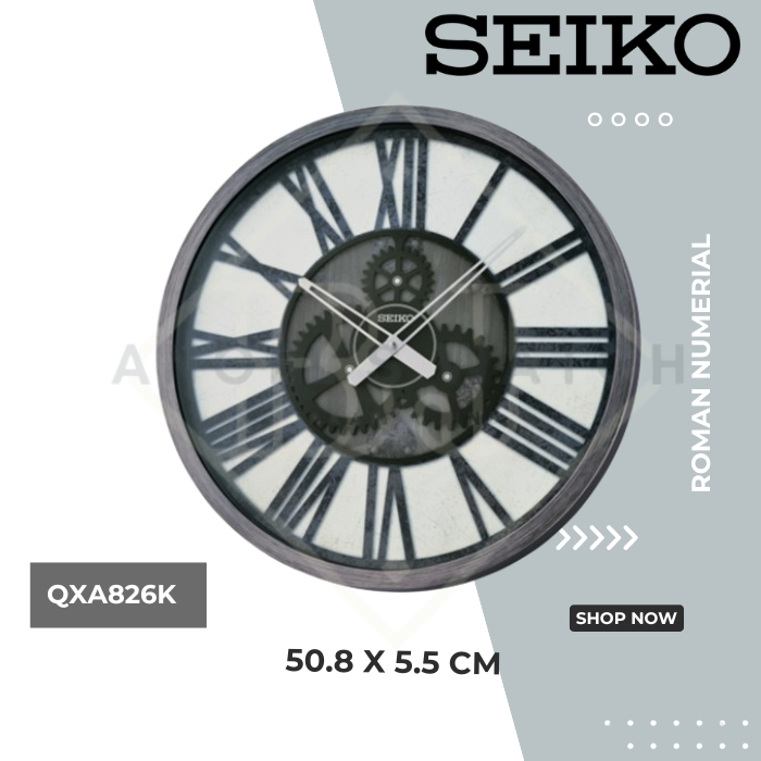 JAM DINDING SEIKO QXA826 DIAMETER 50 CM ORIGINAL JAPAN