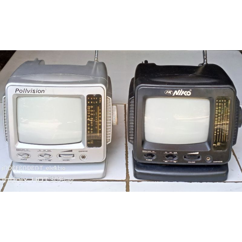 Tv antik   Tv mini   tv vintage   tv jadul   tv kolektor   tv antik nyala dan radio juga nyala   tv 