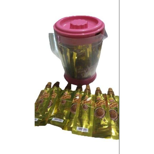 

Joy Bar Cokelat Pasta Isi 40 Pcs 10gr Gratis Teko Plastik JoyBar Duo