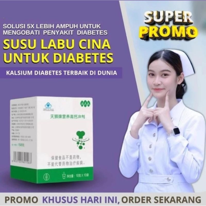 

OBAT CHINA DIABETES -SUSU LABU CHINA -Susu Labu Diabetes CHUTANG CALSIUM PAWDER-Susu Untuk Mengobati Diabetes