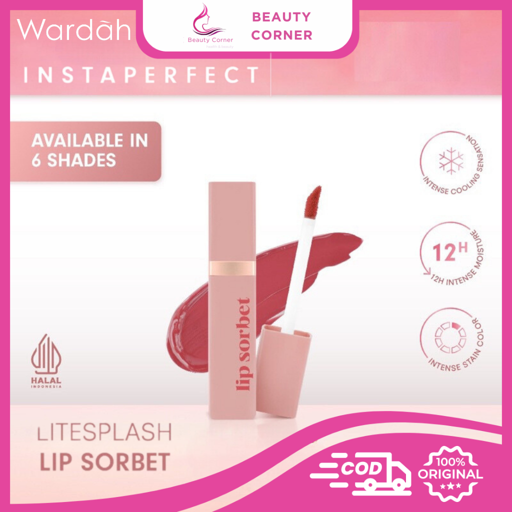 Wardah Instaperfect Lite Splash Lip Sorbet