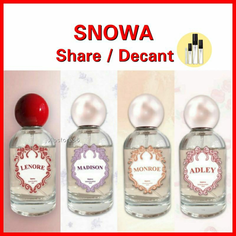 Decant / Share Snowa Extrait De Parfum Lenore Madison Adley Monroe