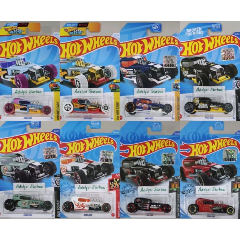 hotwheels hot wheels mod rod factory sealed hw dream garage hw flames broken promises rod squad th r