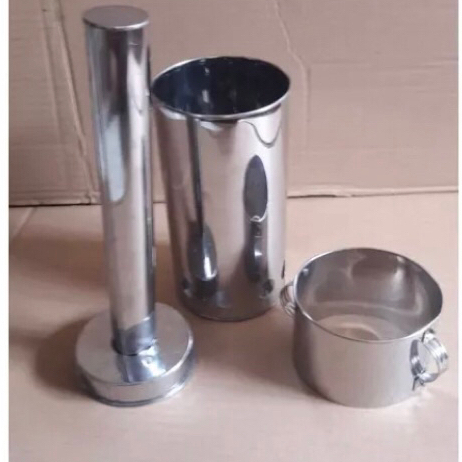 Piyugardening Cetakan Bakso Pentol Manual Cilor Cilok Bakso Aci Telur Dengan Pendorong Bahan