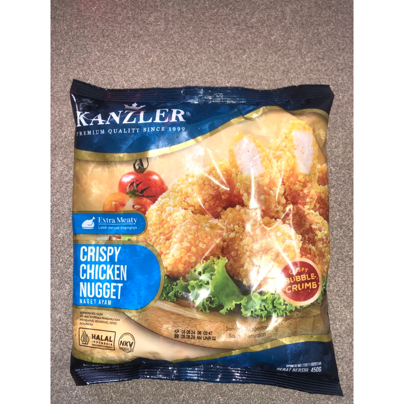 

KANZLER CRISPY CHICKEN NUGGET 450GR