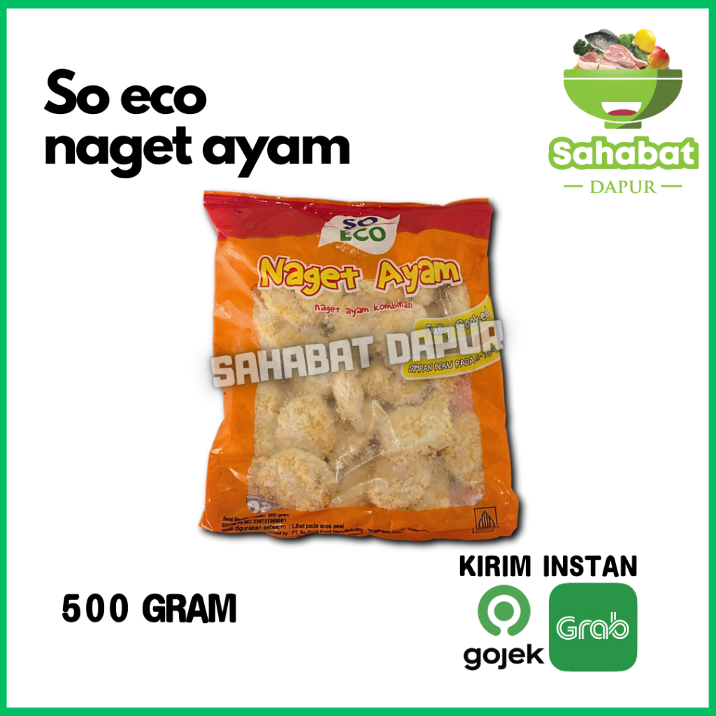 

Naget Ayam So Eco - kemasan 500gr