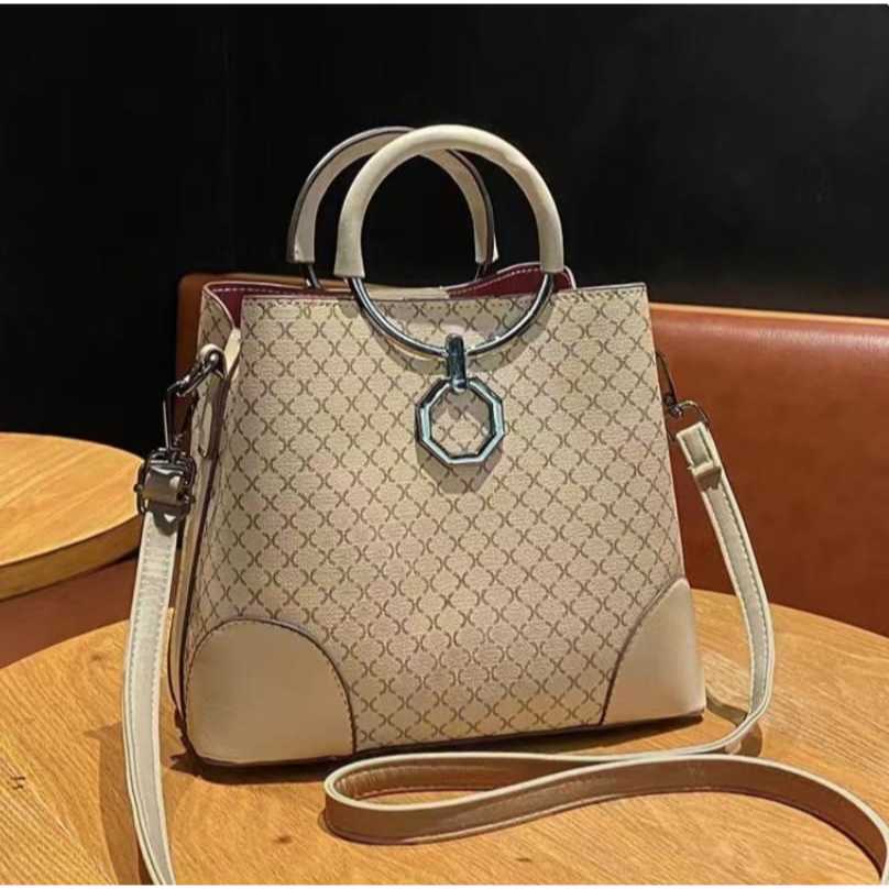 18882Tas Handbag Selempang Wanita Elegan Import Terbaru