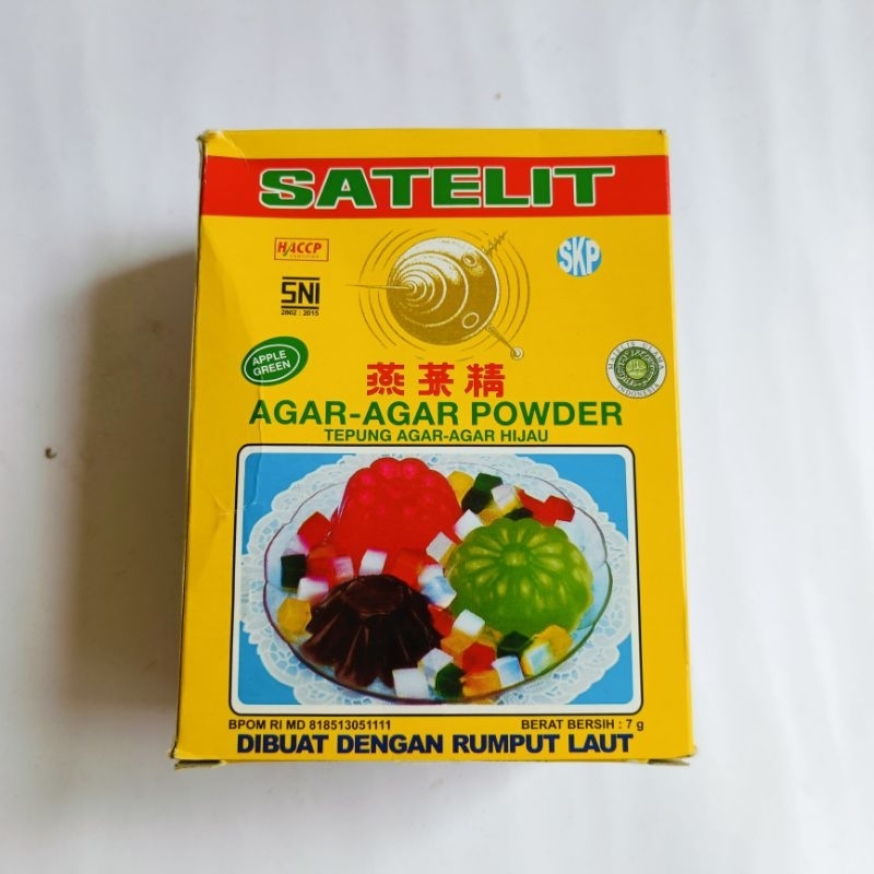 

Agar - Agar Satelit Agar - Agar Powder Berat Bersih 7 Gram