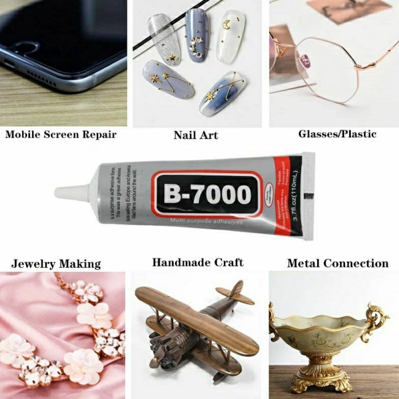 

Lem Bening b 7000 lem b7000 Perekat Transparan Gel Adhesive 3ml 15ml 50ml 110ml